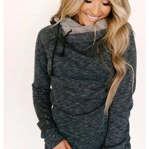 Ampersand Ave Doublehood sweatshirt